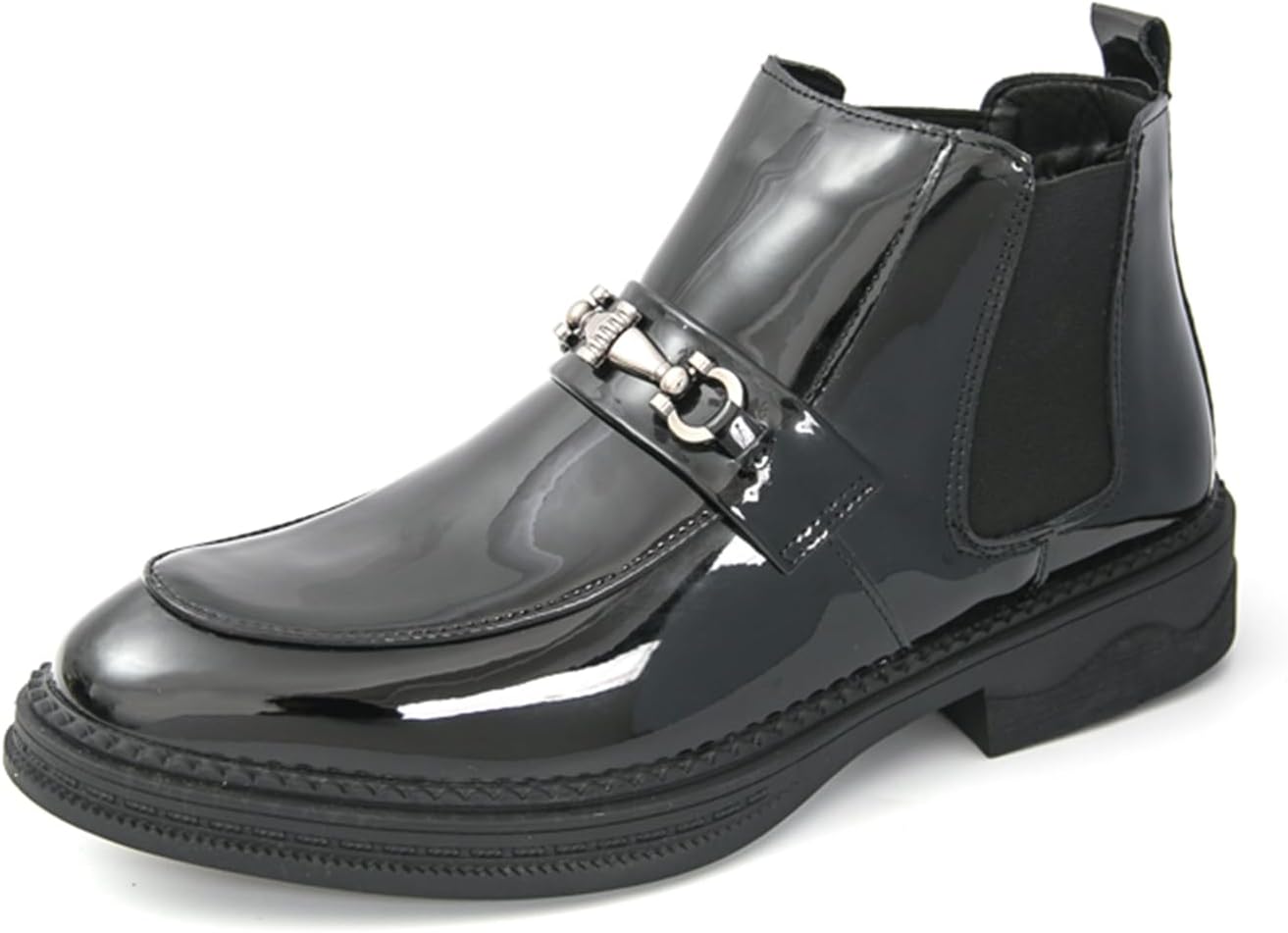 Мужские ботинки TIXEWSJH Chelsea из лакированной кожи с низким массивным каблуком, ретро, с круглым носком, текстурированные, противоскользящие, на шнуровке, до щиколотки, для деловых, официальных, свадебных мероприятий и работы, черный
Мужские ботинки TIXEWSJH Chelsea из лакированной кожи с низким массивным каблуком, ретро, с круглым носком, текстурированные, противоскользящие, на шнуровке, до щиколотки, для деловых, официальных, свадебных мероприятий и работы, черный