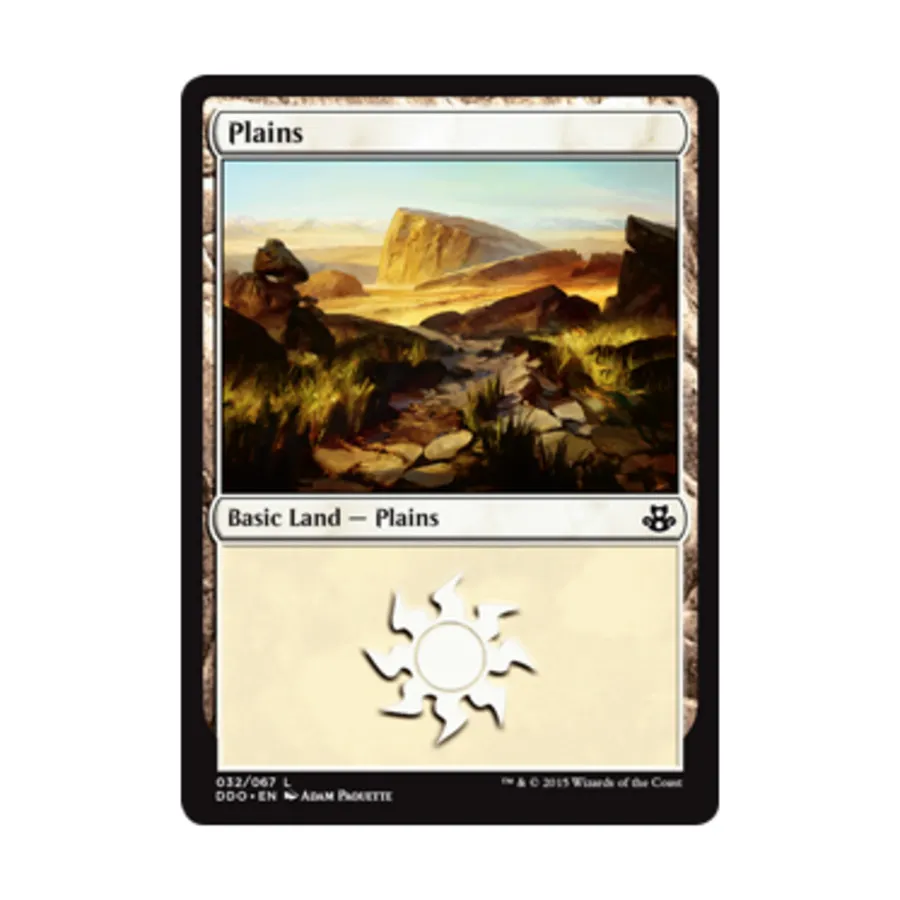 CCG Равнины № 32 (С), MTG - Duel Decks - Elspeth vs. Kiora
CCG Равнины № 32 (С), MTG - Duel Decks - Elspeth vs. Kiora