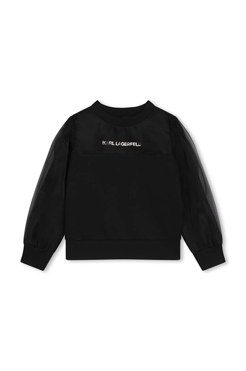 Детская толстовка Карла Лагерфельда Karl Lagerfeld, черный
Детская толстовка Карла Лагерфельда Karl Lagerfeld, черный