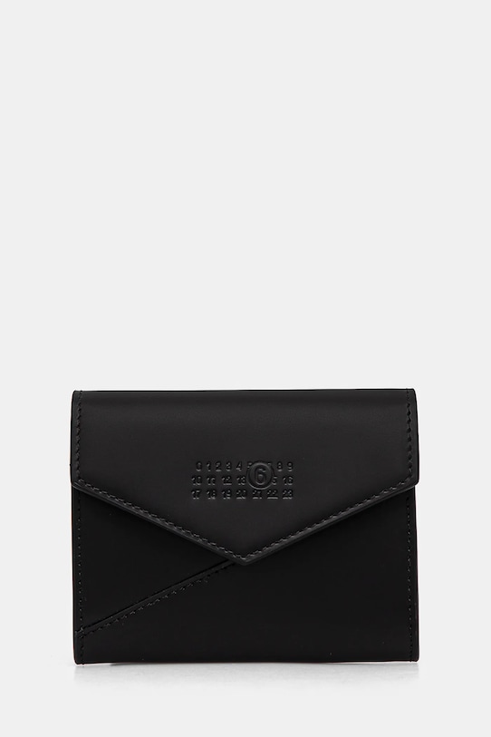 Кожаный кошелек Mm6 Maison Margiela, черный
Кожаный кошелек Mm6 Maison Margiela, черный