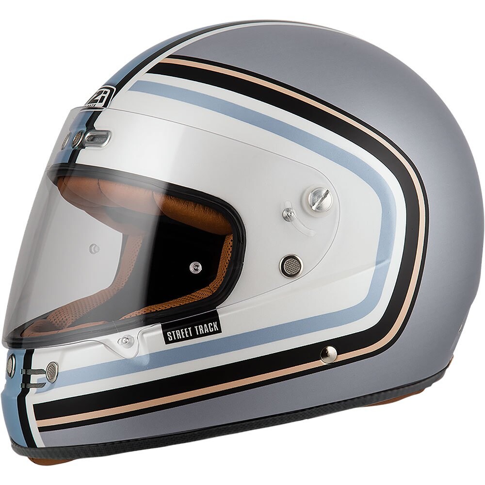 Шлем полнолицевой Nzi Street Track 4, серебряный
Шлем полнолицевой Nzi Street Track 4, серебряный