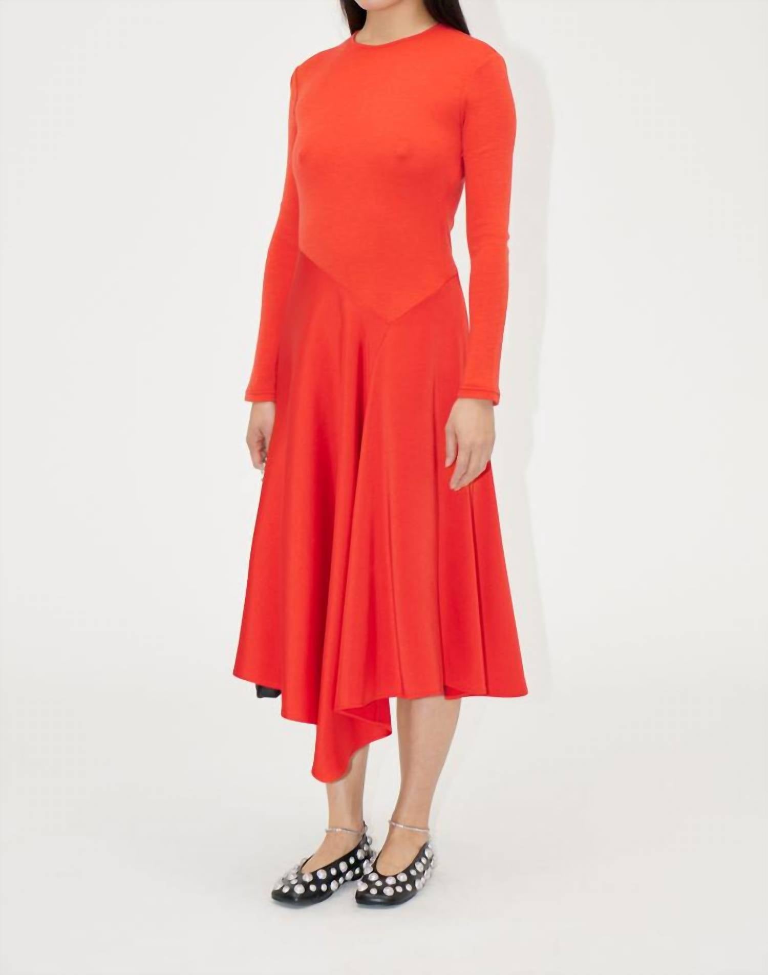 Бархатное платье из джерси в ягодном оттенке STINE GOYA, Berry
Бархатное платье из джерси в ягодном оттенке STINE GOYA, Berry