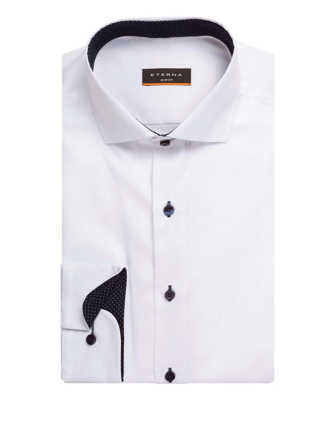 Рубашка облегающего кроя Eterna, белый
Рубашка облегающего кроя Eterna, белый