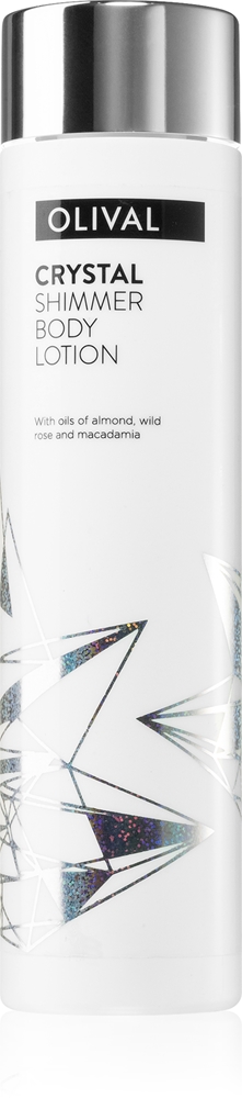 Увлажняющий лосьон для тела с кристальным мерцанием и блестками Olival, 200 мл
Увлажняющий лосьон для тела с кристальным мерцанием и блестками Olival, 200 мл