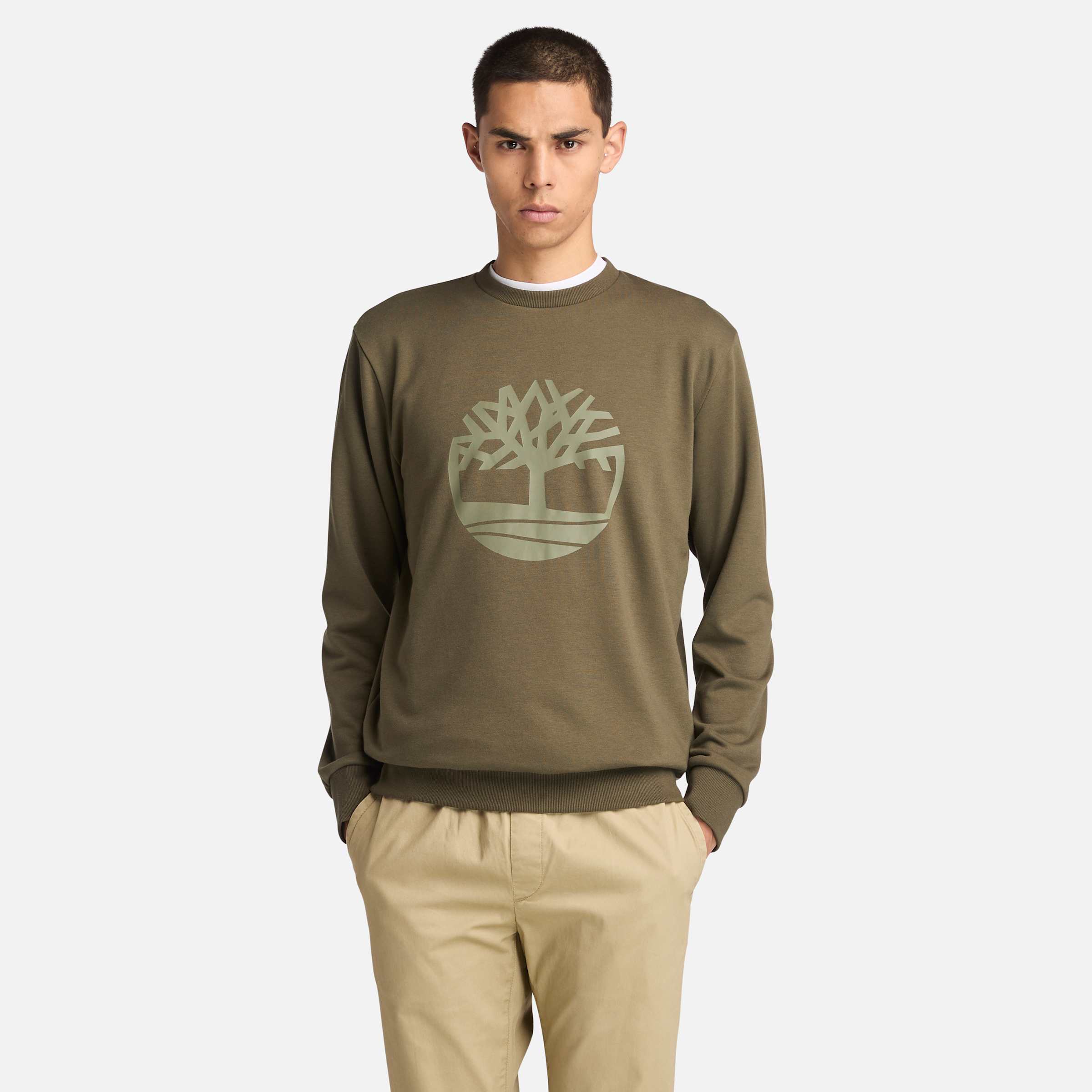 Мужская толстовка с круглым вырезом и логотипом Northwood Tree Loopback Timberland, цвет leaf green
Мужская толстовка с круглым вырезом и логотипом Northwood Tree Loopback Timberland, цвет leaf green