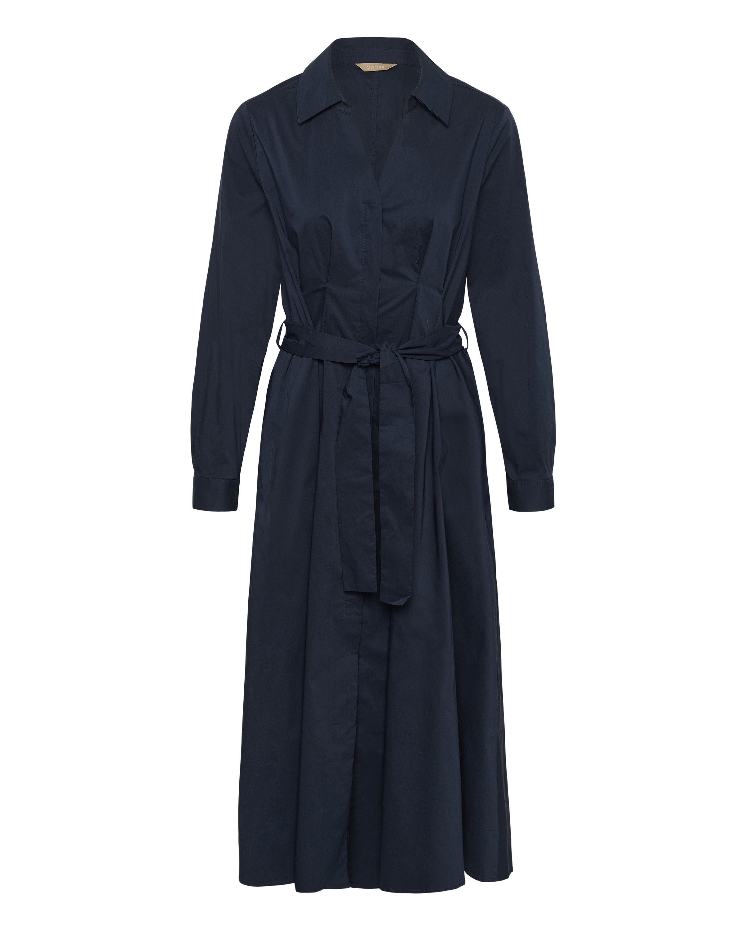 CULTURE Платье-рубашка 'Elna' в темно-синем цвете
CULTURE Платье-рубашка 'Elna' в темно-синем цвете