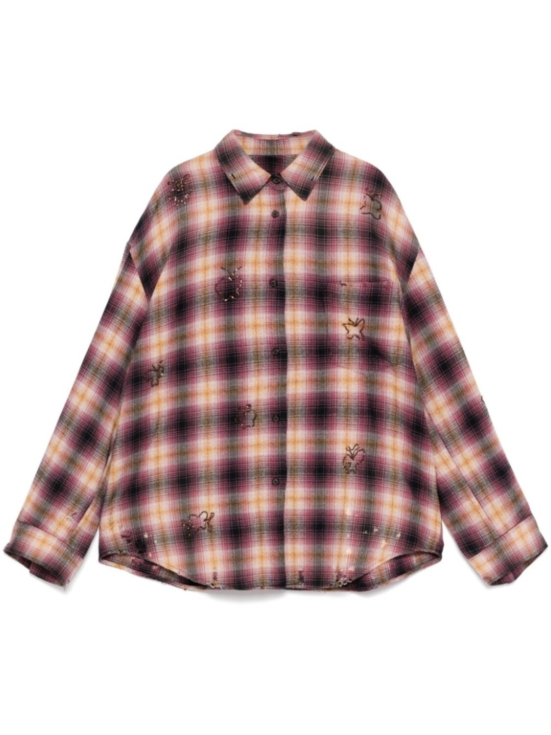 Рубашка в клетку JNBY, розовый 
Рубашка в клетку JNBY, розовый