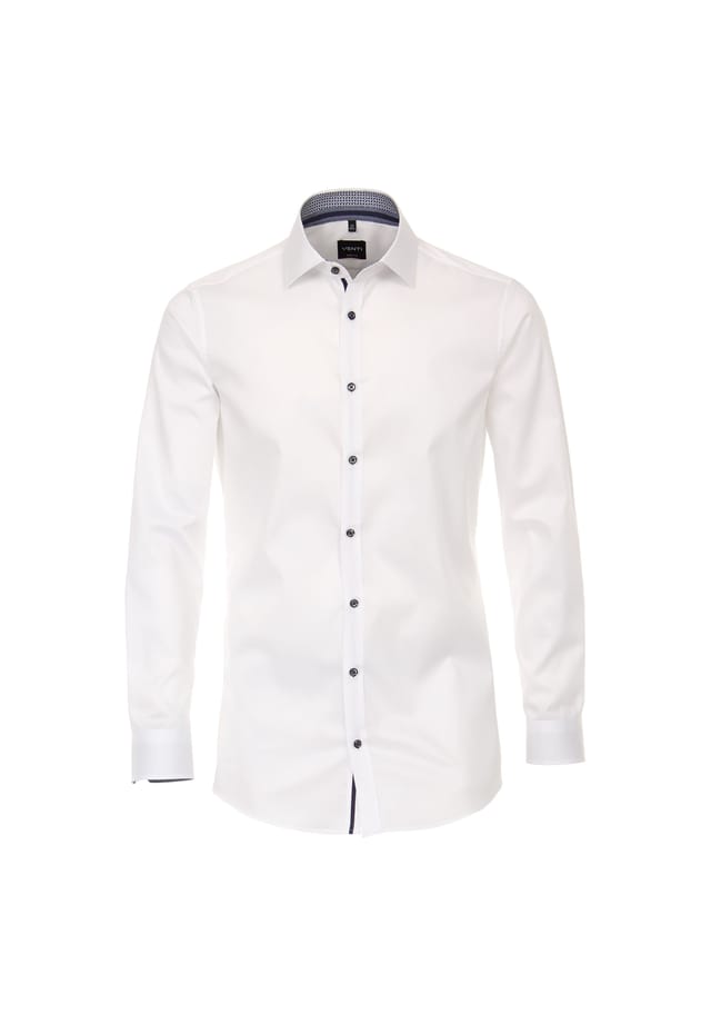 Деловая рубашка облегающая фигуру Venti, белый
Деловая рубашка облегающая фигуру Venti, белый