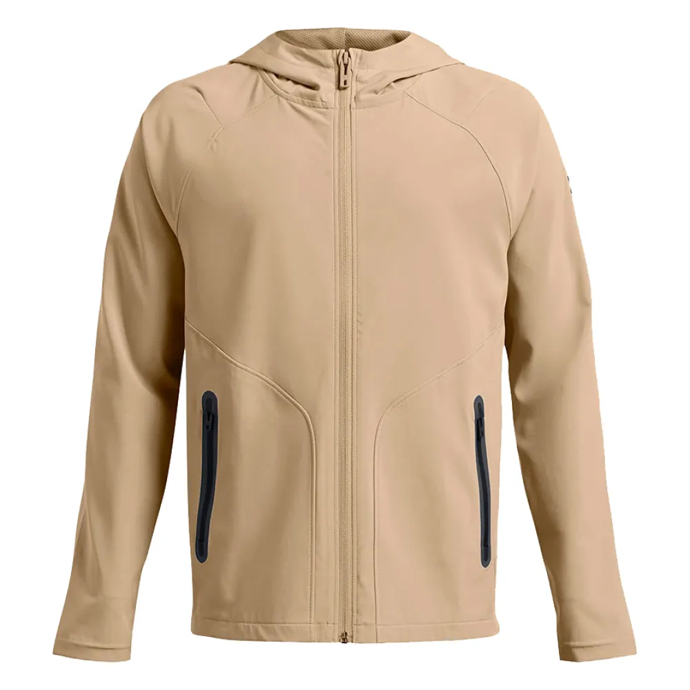 Толстовка Under Armour Unstoppable full zip, бежевый
Толстовка Under Armour Unstoppable full zip, бежевый