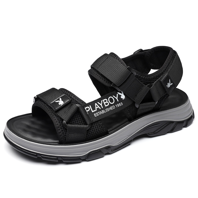 Пляжные сандалии мужские черный Playboy
Пляжные сандалии мужские черный Playboy