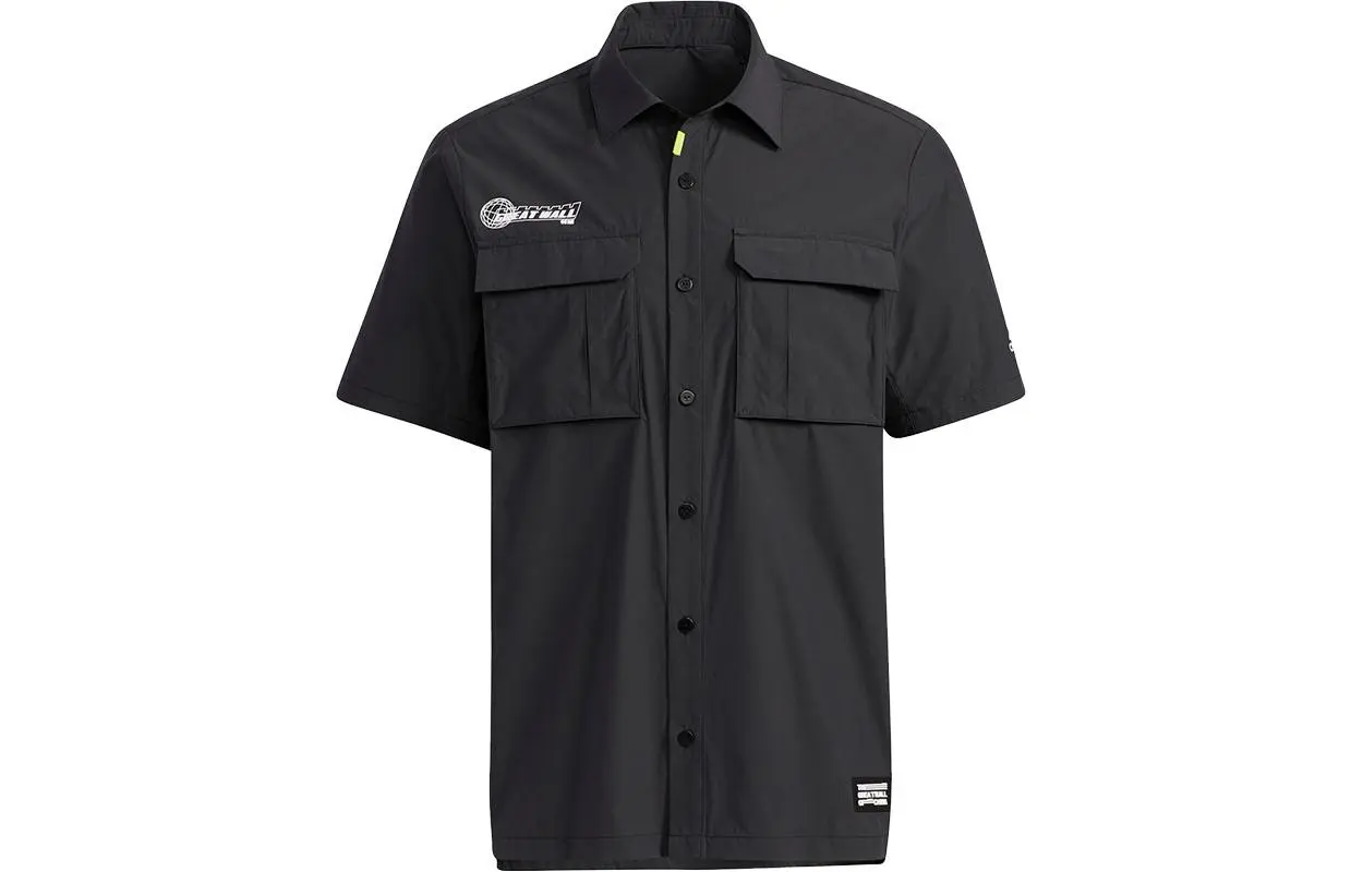 Рубашка мужская черная Adidas, черный
Рубашка мужская черная Adidas, черный