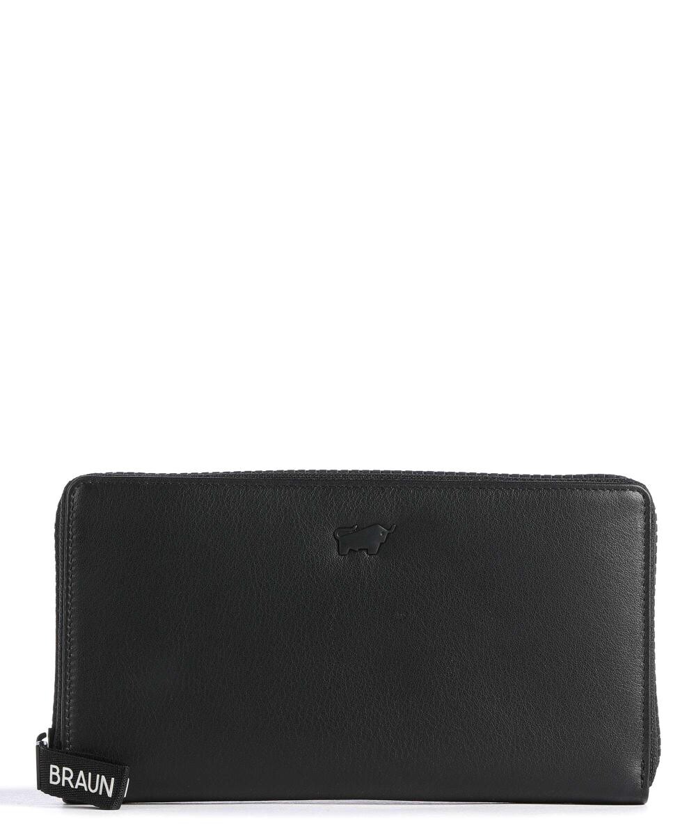 RFID-кошелек Capri из мягкой яловой кожи Braun Büffel, черный
RFID-кошелек Capri из мягкой яловой кожи Braun Büffel, черный