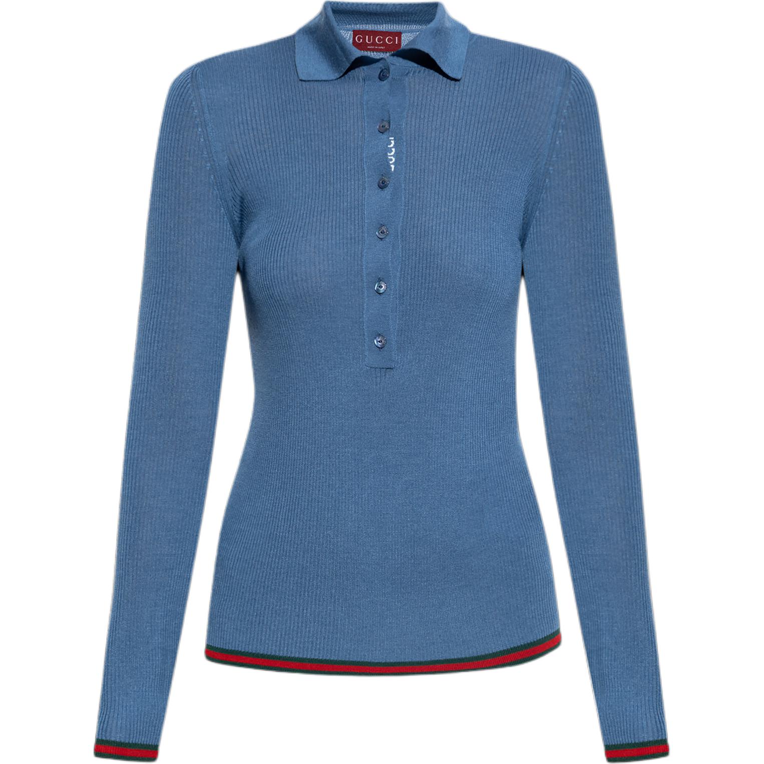 GUCCI Синяя поло для женщин
GUCCI Синяя поло для женщин