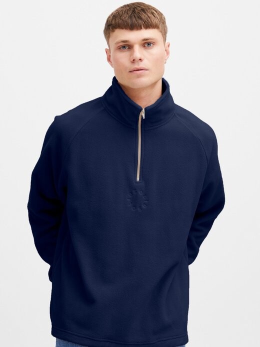 Флис тройер сдибрахим Solid, синий 
Флис тройер сдибрахим Solid, синий