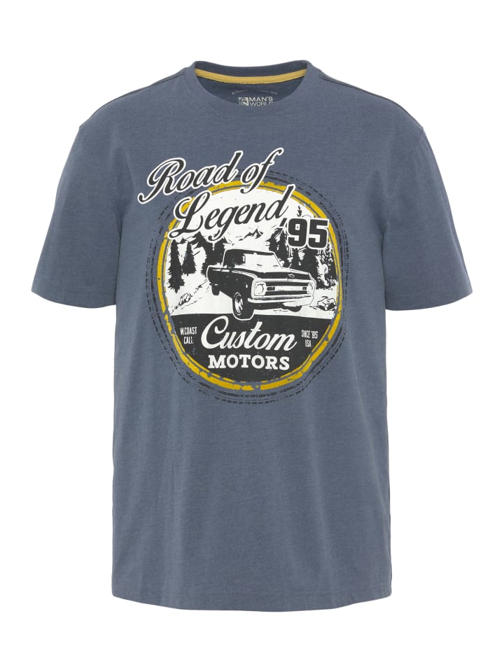 Футболка темно-синего меланжевого цвета Man's World, Синий, Футболка темно-синего меланжевого цвета Man's World
Футболка темно-синего меланжевого цвета Man's World, Синий, Футболка темно-синего меланжевого цвета Man's World