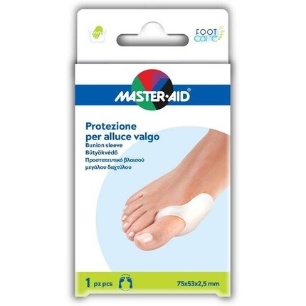 Гель для ухода за ногами Master-Aid и защита тканей при Hallux Valgus Master Aid
Гель для ухода за ногами Master-Aid и защита тканей при Hallux Valgus Master Aid