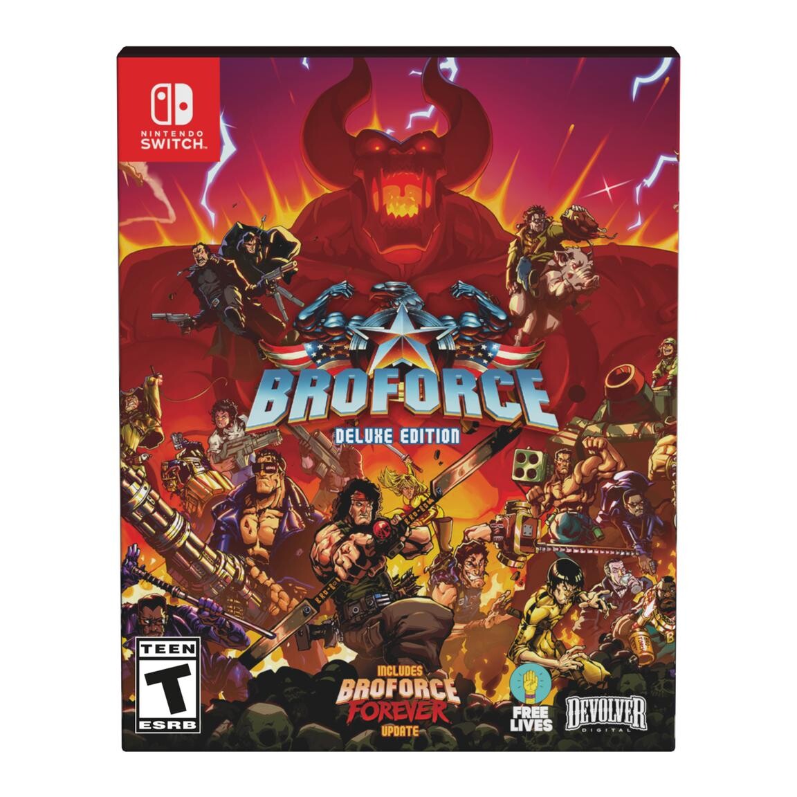 Видеоигра Broforce Deluxe Edition - Nintendo Switch
Видеоигра Broforce Deluxe Edition - Nintendo Switch