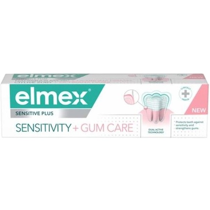 Sensitive Plus Sensitivity + Зубная паста для ухода за деснами, 75 мл Elmex
Sensitive Plus Sensitivity + Зубная паста для ухода за деснами, 75 мл Elmex