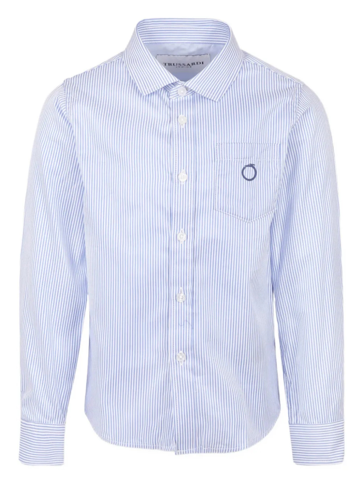 Рубашка из хлопка TRUSSARDI JUNIOR, синий
Рубашка из хлопка TRUSSARDI JUNIOR, синий