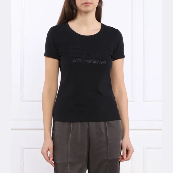 Облегающая футболка Ea7, черный 
Облегающая футболка Ea7, черный