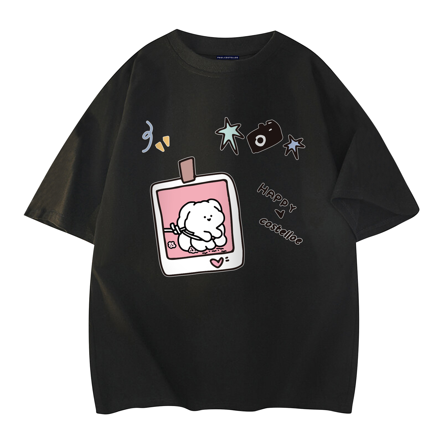 Футболка унисекс PAUL COSTELLOE, черный/розовый
Футболка унисекс PAUL COSTELLOE, черный/розовый