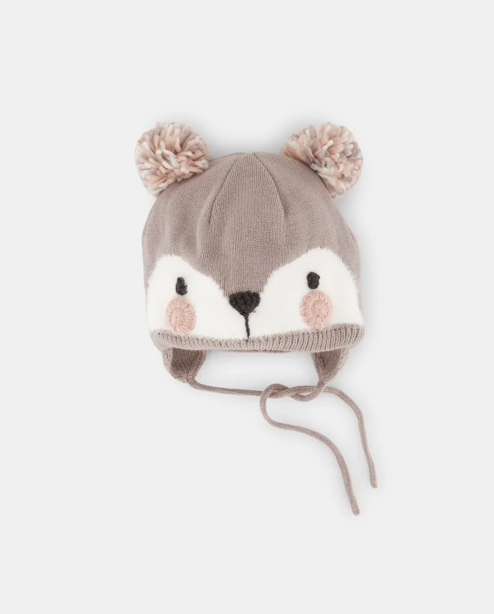 Фантазийная шапочка плюшевого мишки с девичьими помпонами Kids El Corte Inglés, белый
Фантазийная шапочка плюшевого мишки с девичьими помпонами Kids El Corte Inglés, белый