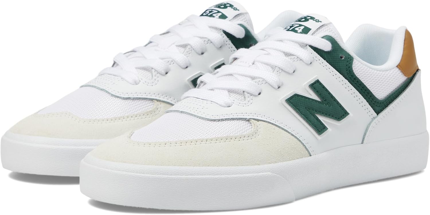 New Balance Мужские кроссовки 574 Vulc, White/Forest
New Balance Мужские кроссовки 574 Vulc, White/Forest