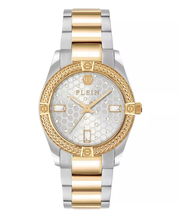 Женские часы из нержавеющей стали в двухцветном исполнении, 36 мм Philipp Plein
Женские часы из нержавеющей стали в двухцветном исполнении, 36 мм Philipp Plein