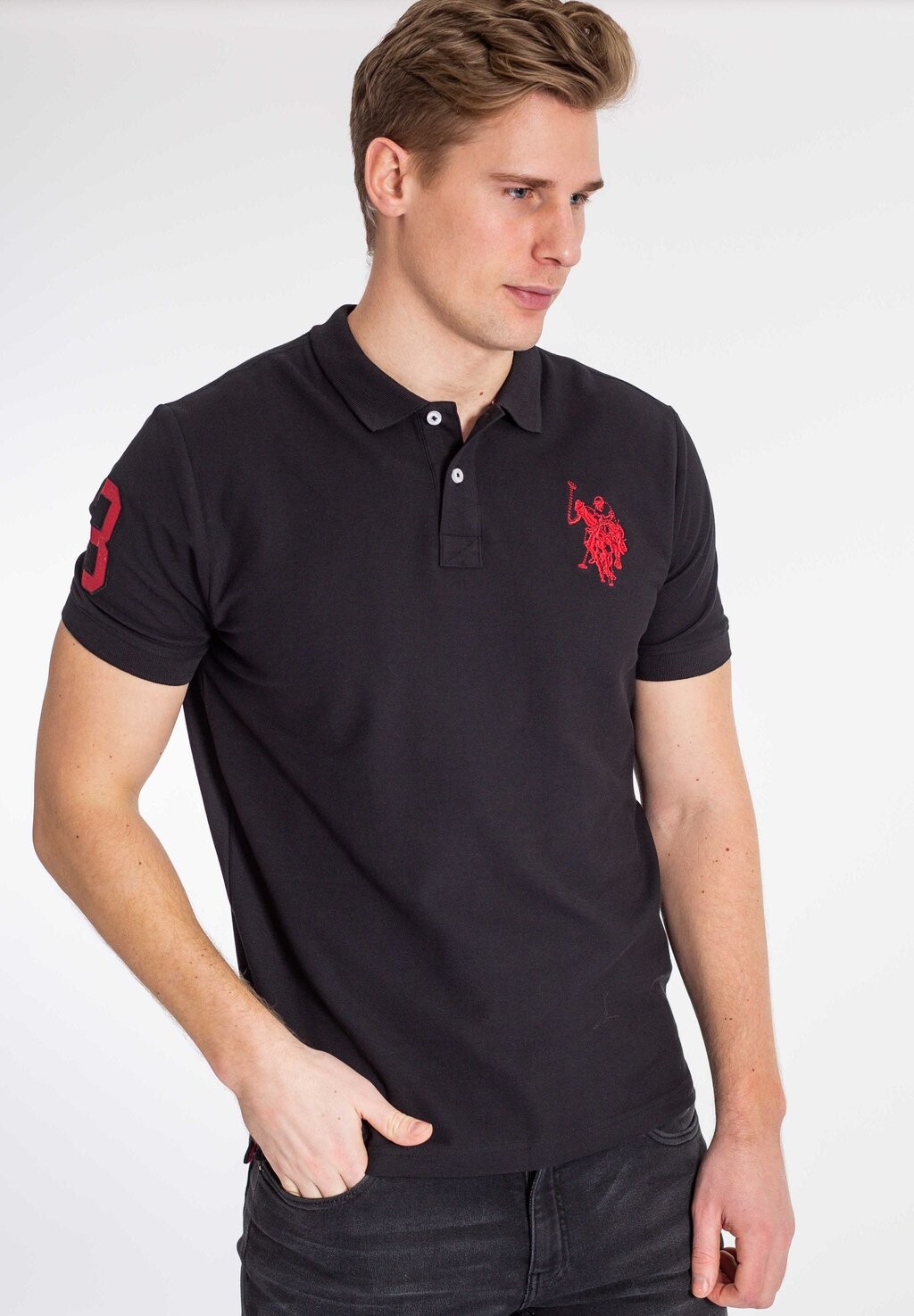 Рубашка-поло Alfredo U.S. Polo Assn., черный
Рубашка-поло Alfredo U.S. Polo Assn., черный