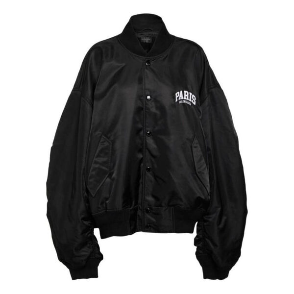 Куртка paris varsity jacket 'black' Balenciaga, черный
Куртка paris varsity jacket 'black' Balenciaga, черный