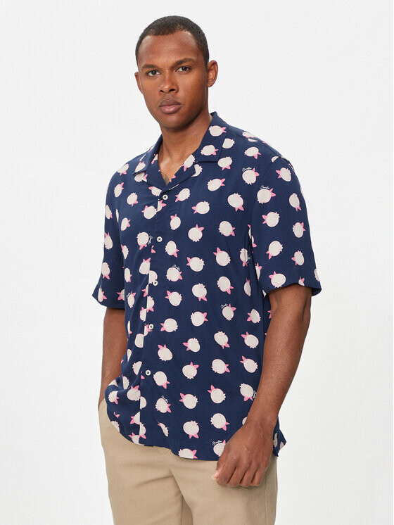 Рубашка стандартного кроя United Colors Of Benetton, синий
Рубашка стандартного кроя United Colors Of Benetton, синий