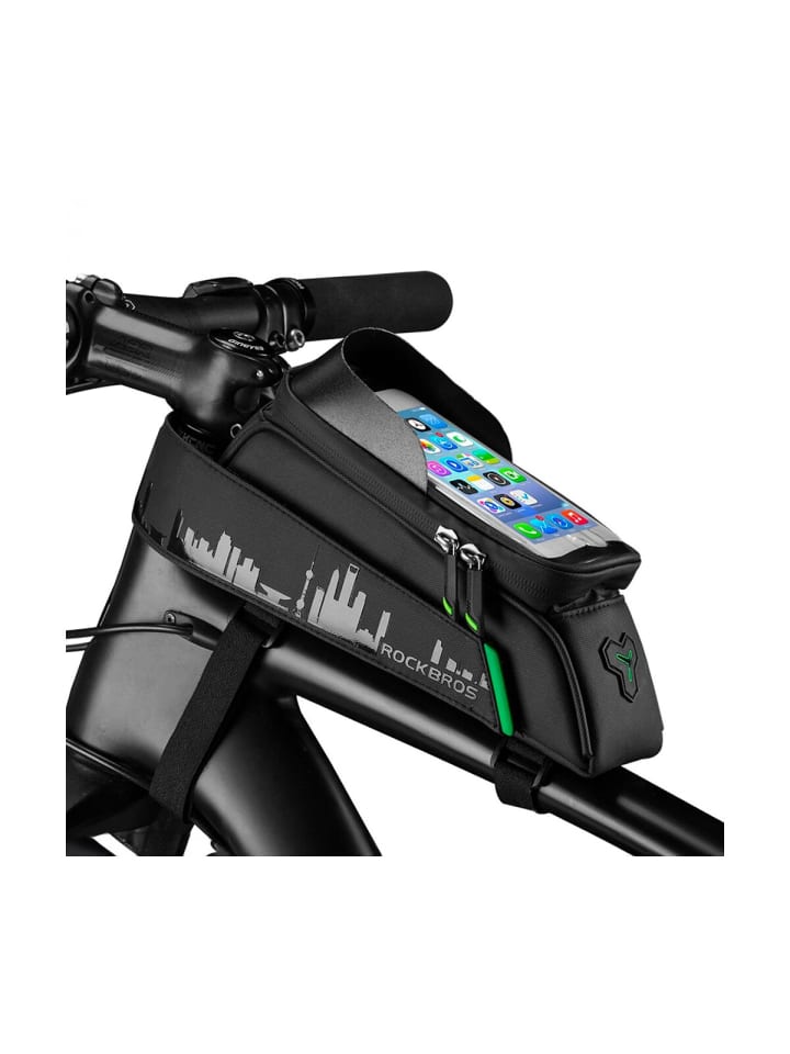 Велосипедная сумка на раму с отделением для мобильного телефона
Велосипедная сумка на раму с отделением для мобильного телефона