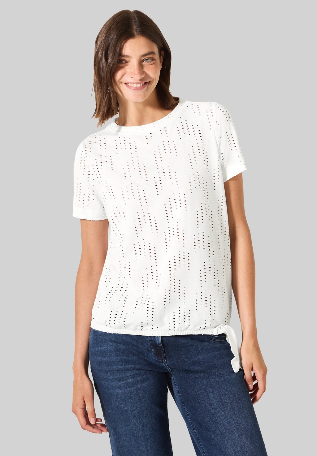 Базовая футболка STRUKTUR MIT LOCHMUSTER Cecil, кремовый
Базовая футболка STRUKTUR MIT LOCHMUSTER Cecil, кремовый