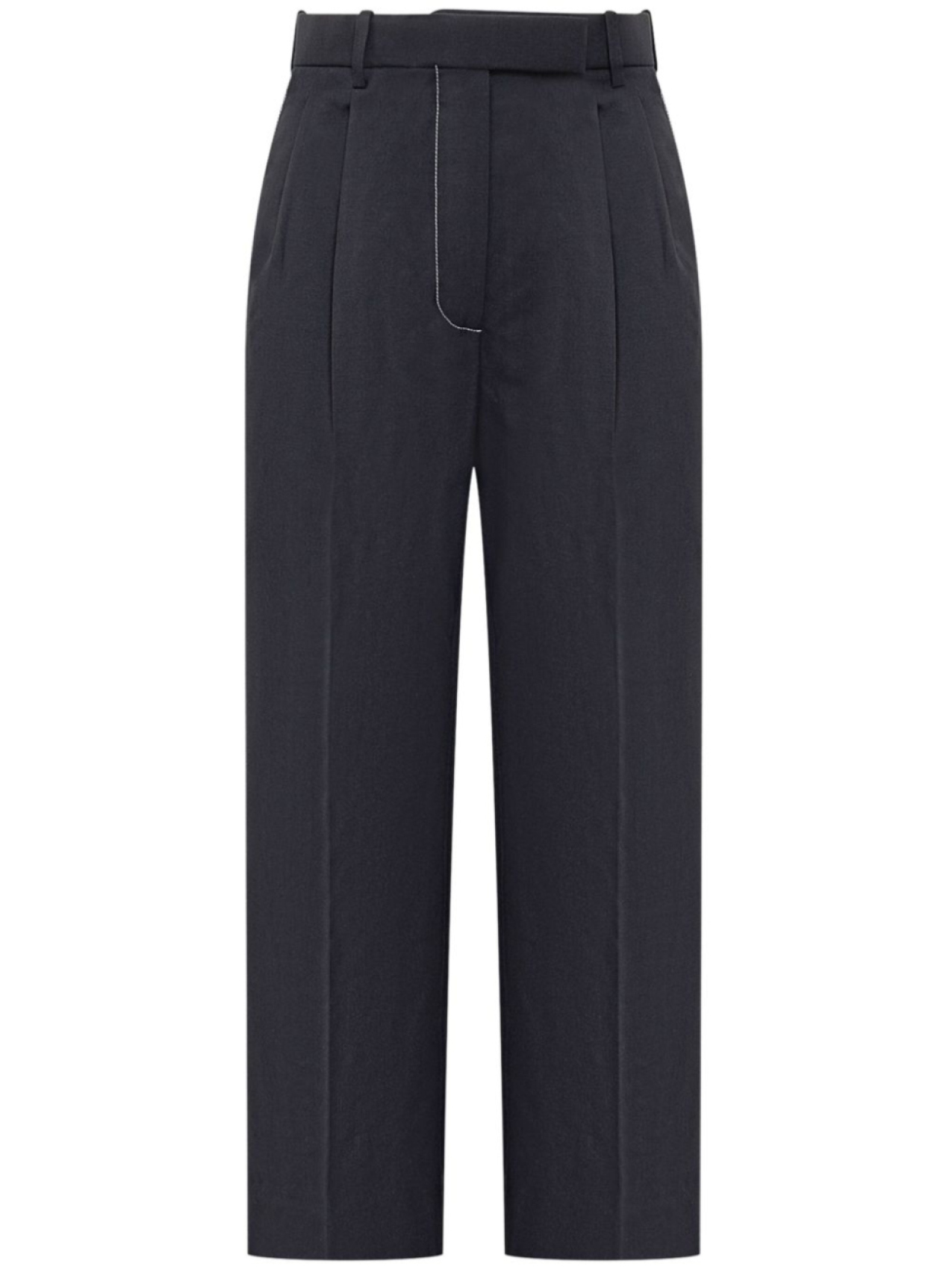 Thom Browne прямые брюки с завышенной талией, синий
Thom Browne прямые брюки с завышенной талией, синий