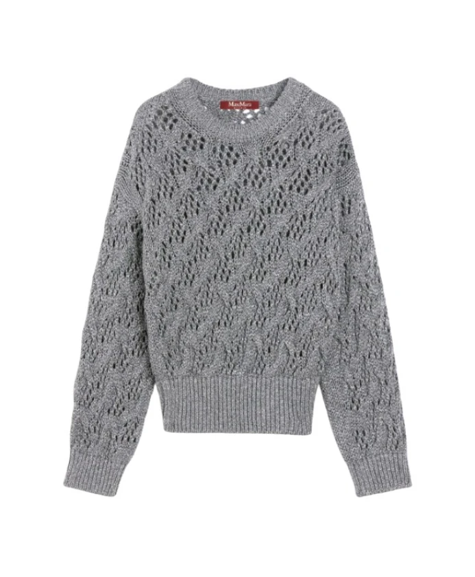 Объемный пуловер свободного кроя Max Mara, серый
Объемный пуловер свободного кроя Max Mara, серый