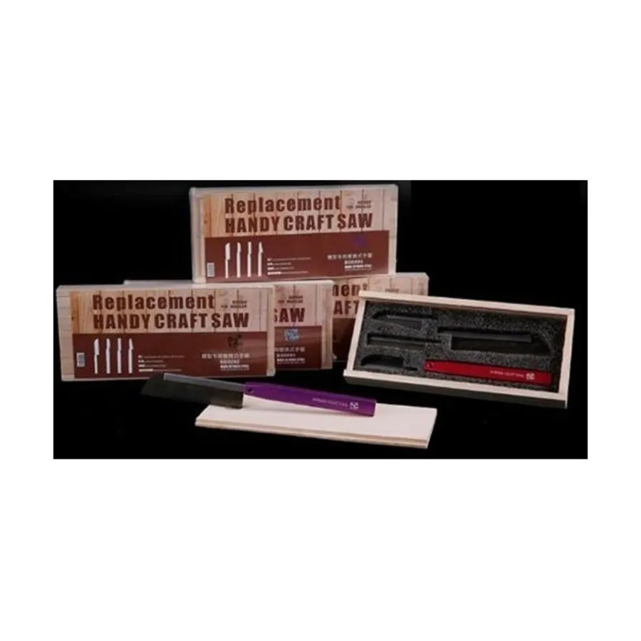 Запасная ручная пила для рукоделия, черная, Border Model Supplies
Запасная ручная пила для рукоделия, черная, Border Model Supplies