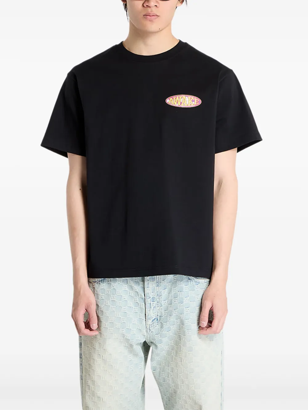 Футболка с овальным логотипом Awake NY, черный
Футболка с овальным логотипом Awake NY, черный