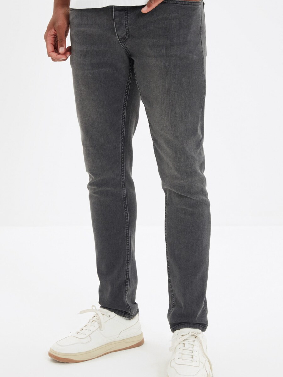 Обычные джинсы Trendyol, серый деним
Обычные джинсы Trendyol, серый деним