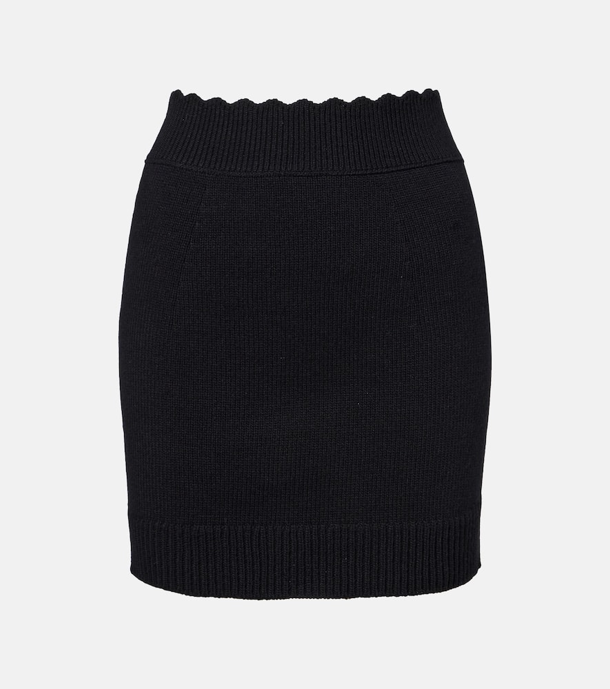 Рибленовая шерстяная и кашемировая мини-юбка Chloé, Black
Рибленовая шерстяная и кашемировая мини-юбка Chloé, Black