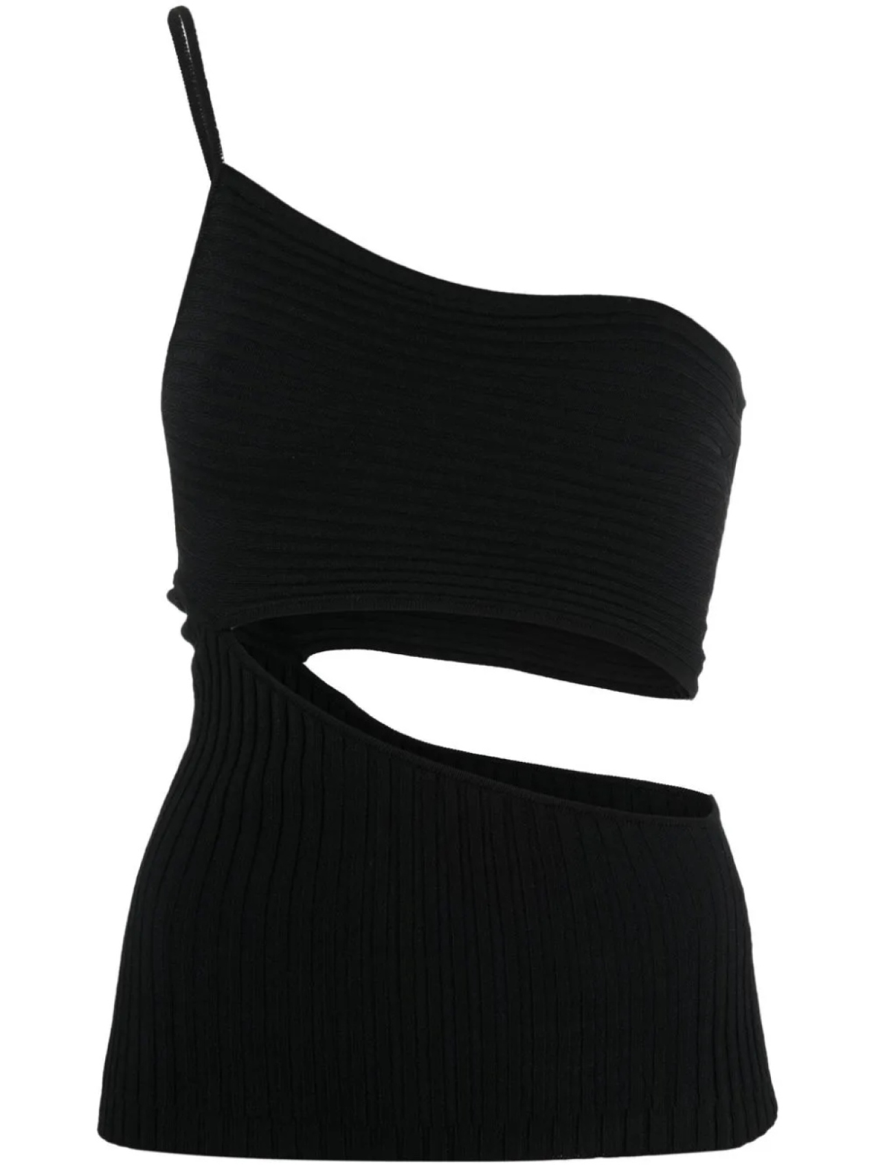 ANDREĀDAMO топ на одно плечо, черный
ANDREĀDAMO топ на одно плечо, черный