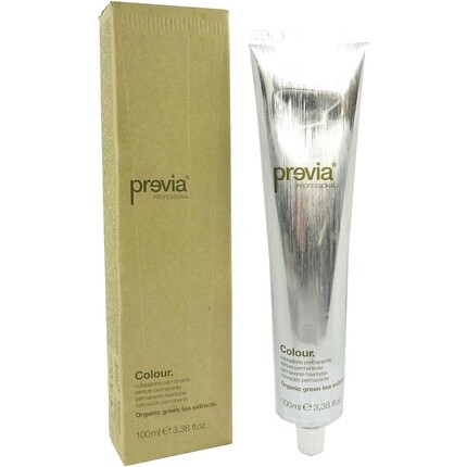 Перманентная краска для волос Previa Professional Color с органическим экстрактом зеленого чая 100 мл — CB Blue
Перманентная краска для волос Previa Professional Color с органическим экстрактом зеленого чая 100 мл — CB Blue