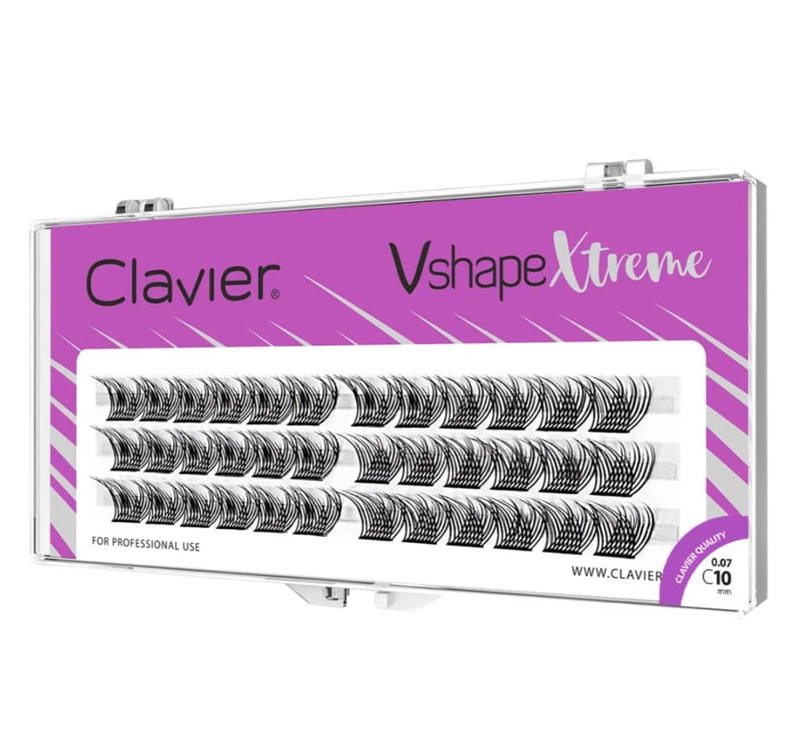 Clavier Vshape Xtreme C 0.07, ресницы 10 мм
Clavier Vshape Xtreme C 0.07, ресницы 10 мм
