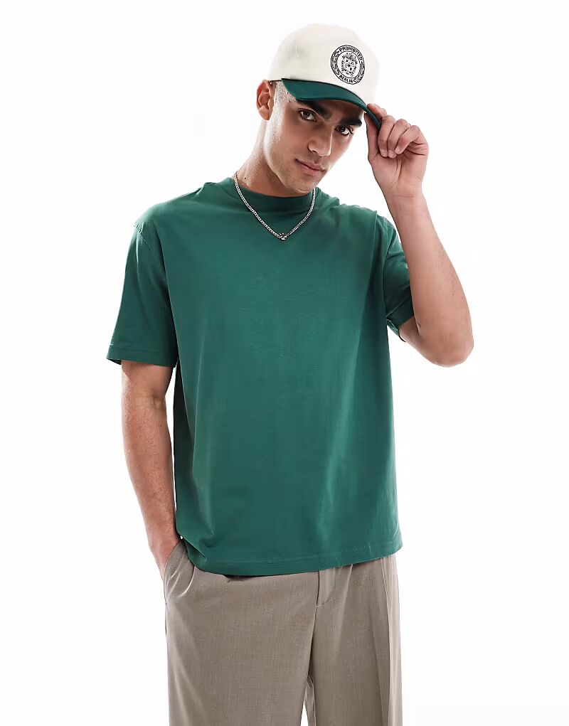 Свободная футболка ASOS DESIGN Essential зеленого цвета
Свободная футболка ASOS DESIGN Essential зеленого цвета