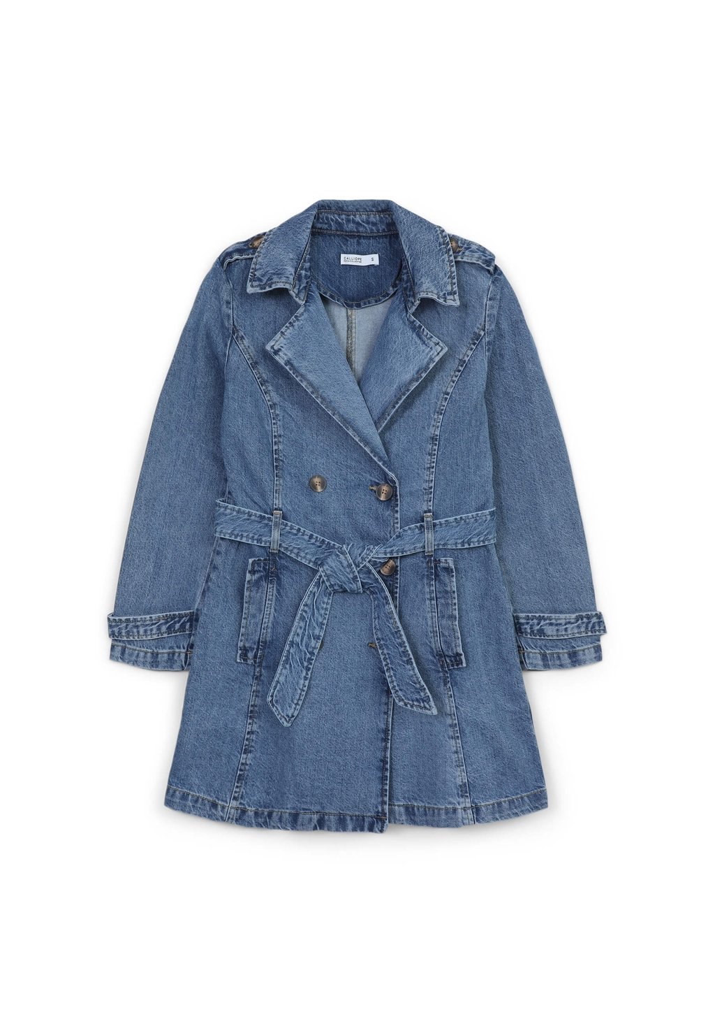 Пальто-тренч Calliope, деним
Пальто-тренч Calliope, деним
