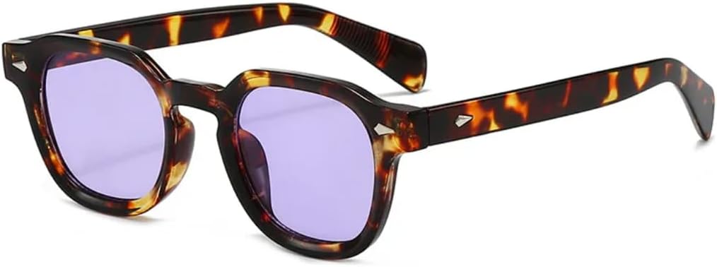 Модные солнцезащитные очки в форме квадрата конфетных цветов для женщин, защита от УФ-излучения UV400, ретро-стиль, заклепки, мужские очки с леопардовым принтом UATXTAU, Leopard Purple
Модные солнцезащитные очки в форме квадрата конфетных цветов для женщин, защита от УФ-излучения UV400, ретро-стиль, заклепки, мужские очки с леопардовым принтом UATXTAU, Leopard Purple