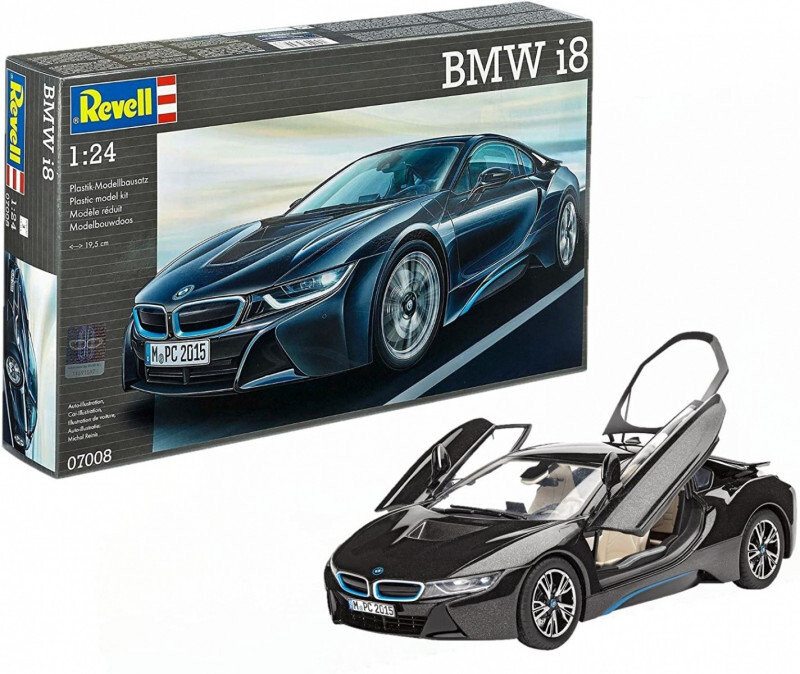 Revell, BMW I8, Модельный комплект, 12+
Revell, BMW I8, Модельный комплект, 12+