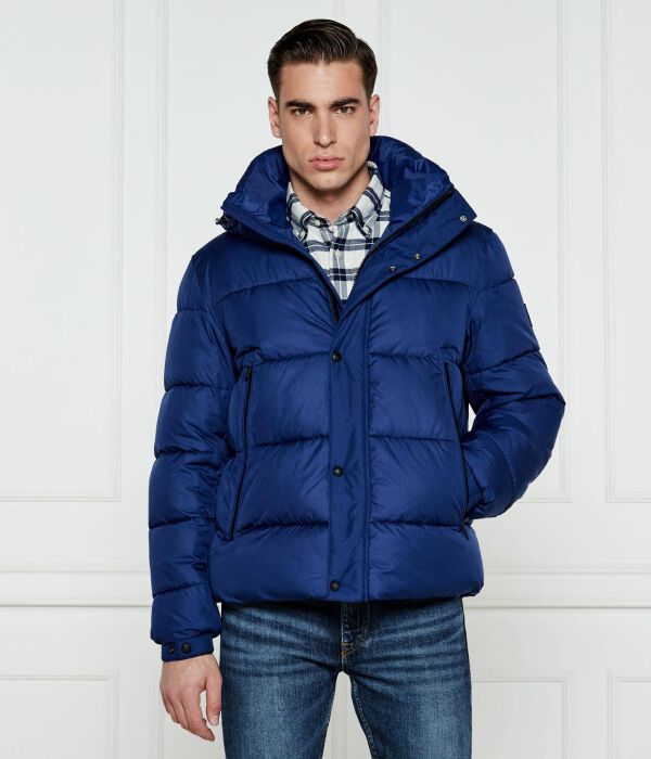 Куртка мужская Boss Orange зимняя с капюшоном, синий
Куртка мужская Boss Orange зимняя с капюшоном, синий