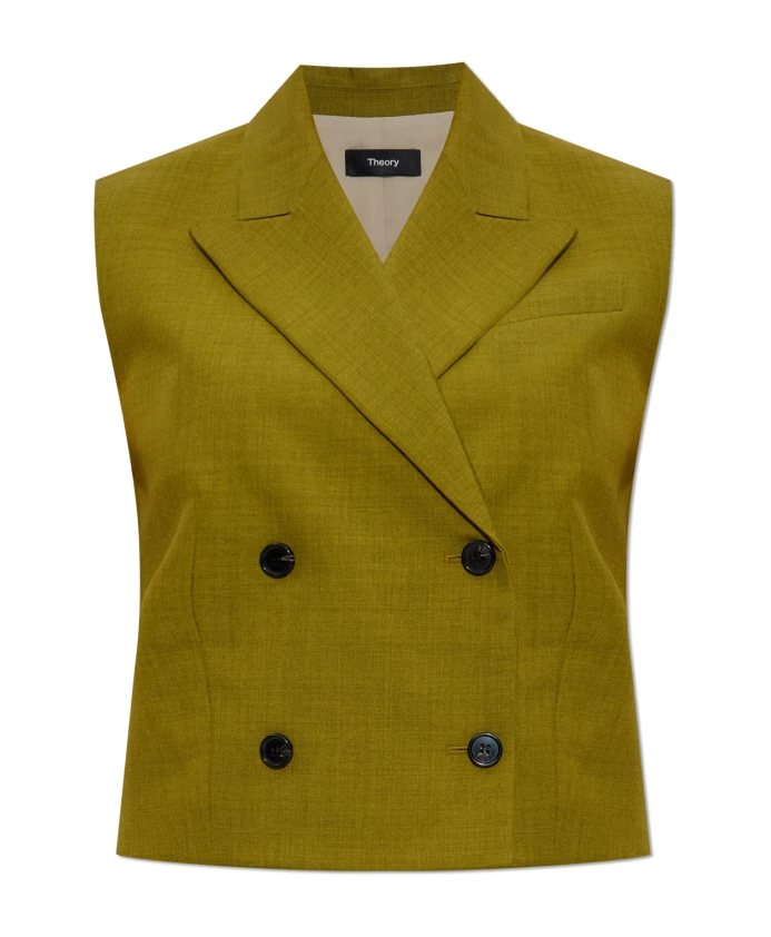 Жилет с карманами Theory, зеленый
Жилет с карманами Theory, зеленый