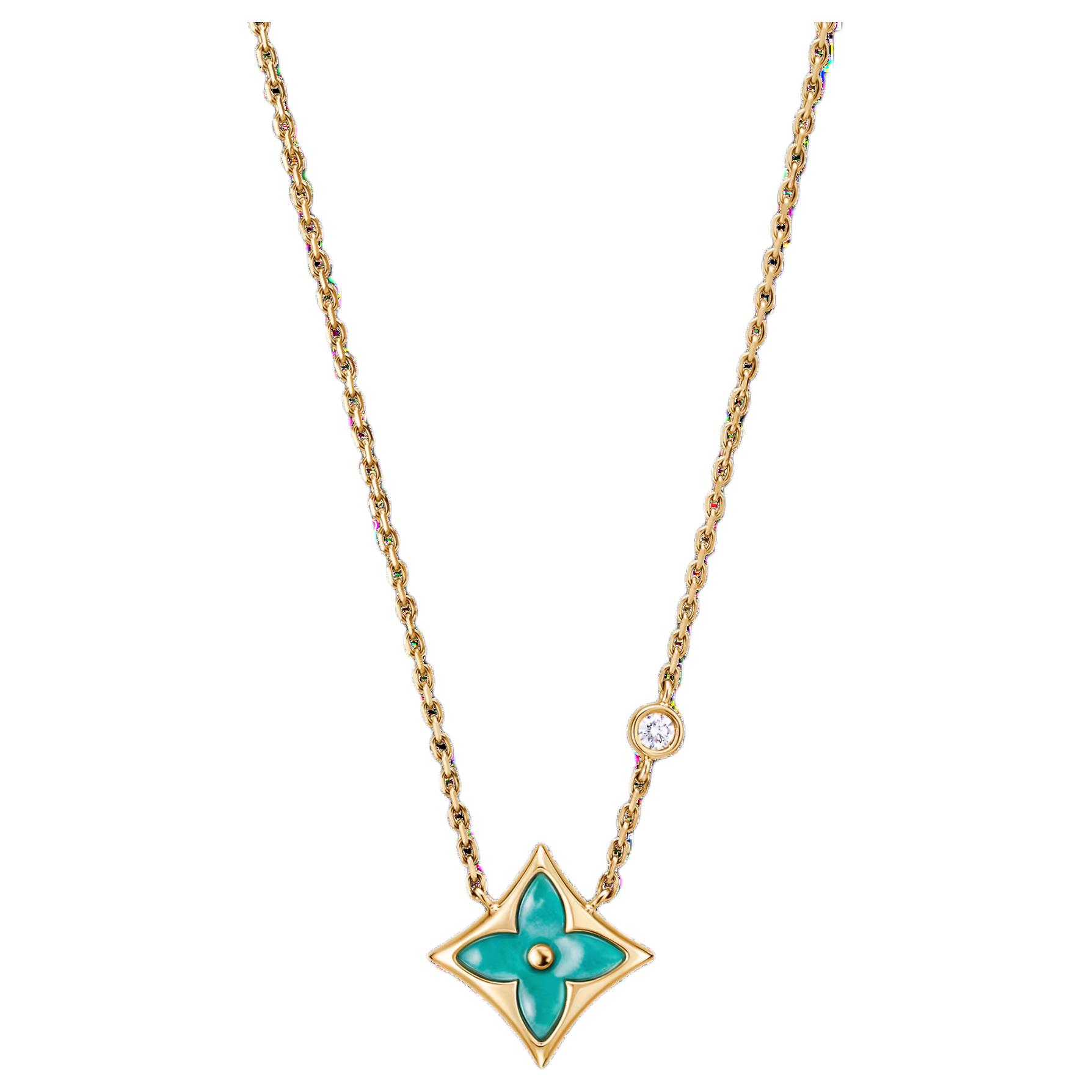 LOUIS VUITTON Подвеска Color Blossom Bb Star Yellow Gold с амазонитом и бриллиантами
LOUIS VUITTON Подвеска Color Blossom Bb Star Yellow Gold с амазонитом и бриллиантами