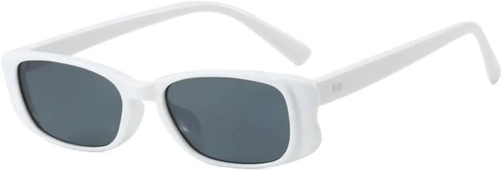 Солнцезащитные очки с защитой UV400 | Маленькая оправа, цветные линзы | Для женщин и мужчин, для занятий спортом на открытом воздухе и вождения DSVIGF, White Gray
Солнцезащитные очки с защитой UV400 | Маленькая оправа, цветные линзы | Для женщин и мужчин, для занятий спортом на открытом воздухе и вождения DSVIGF, White Gray